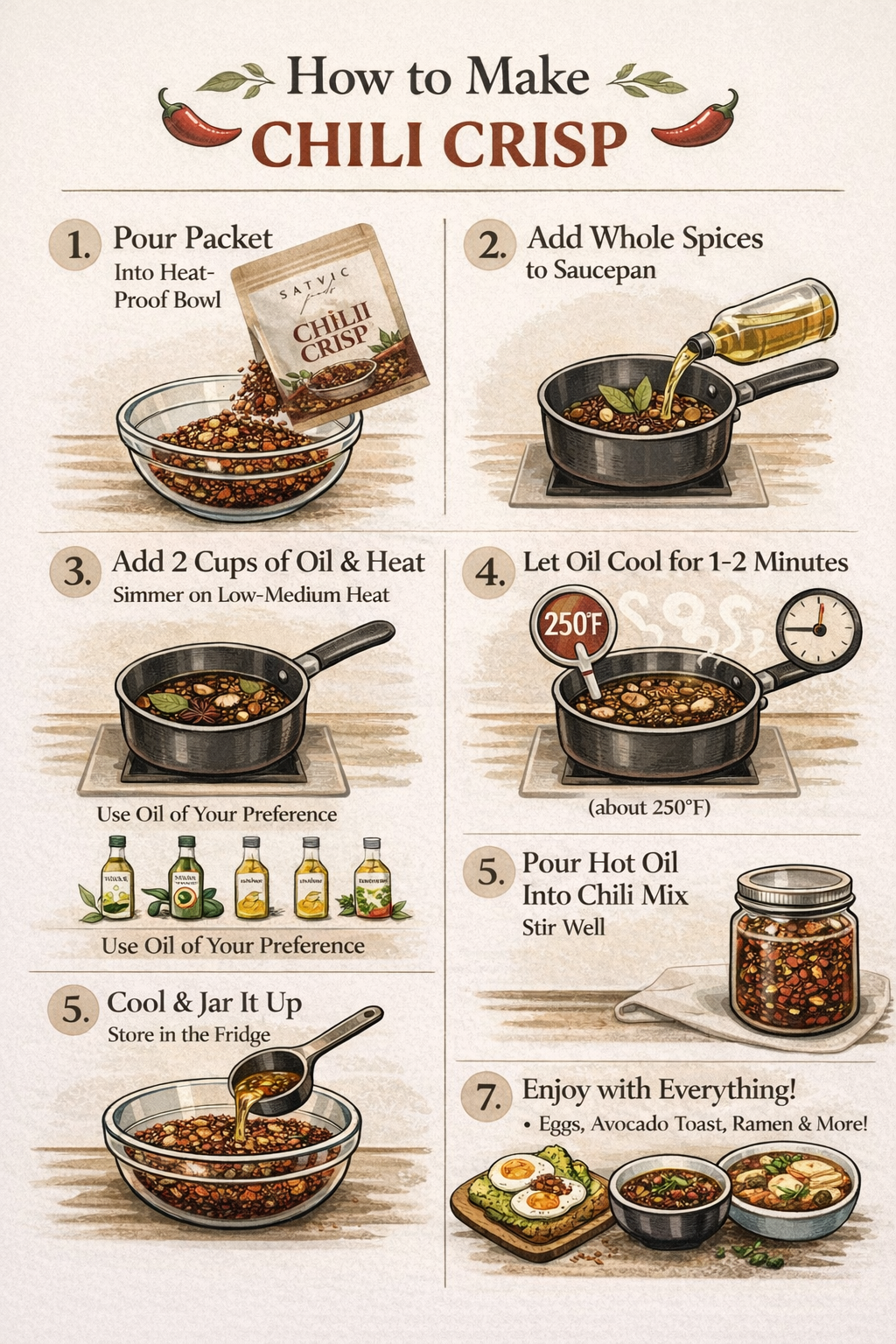 DIY chilli oil mix